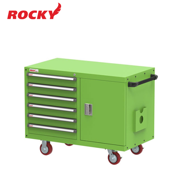 ตู้เก็บเครื่องมือช่างติดล้อ + ตู้บานเปิด ROCKY รุ่น RTR-116T5