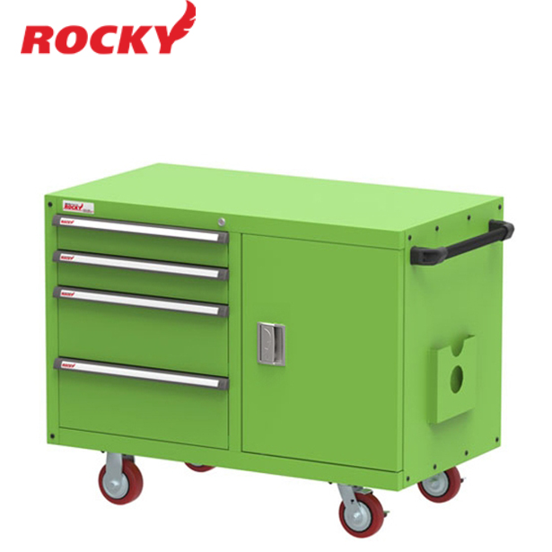 ตู้เก็บเครื่องมือช่างติดล้อ + ตู้บานเปิด ROCKY รุ่น RTR-116T2