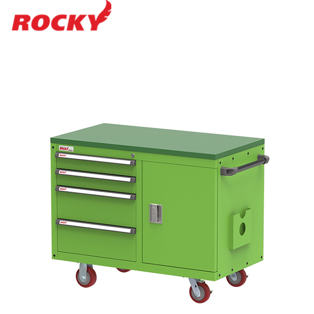ตู้เก็บเครื่องมือช่างติดล้อ + ตู้บานเปิด ROCKY รุ่น RTR-MW116T2