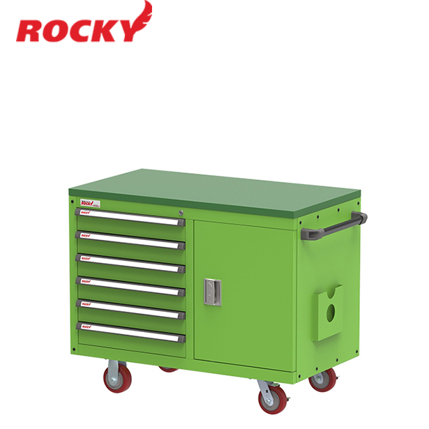 ตู้เก็บเครื่องมือช่างติดล้อ + ตู้บานเปิด ROCKY รุ่น RTR-MW116T5
