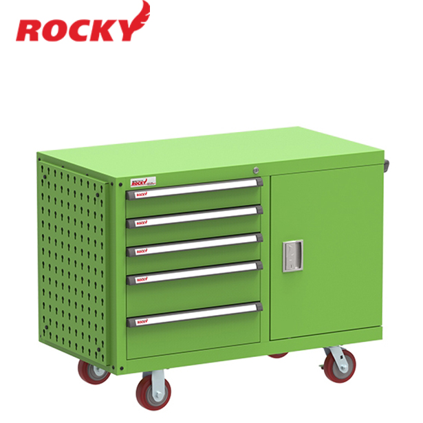 ตู้เก็บเครื่องมือช่างติดล้อ + ตู้บานเปิด ROCKY รุ่น RTR-RP116T4