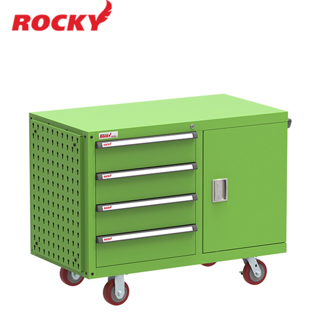 ตู้เก็บเครื่องมือช่างติดล้อ + ตู้บานเปิด ROCKY รุ่น RTR-RP116T6