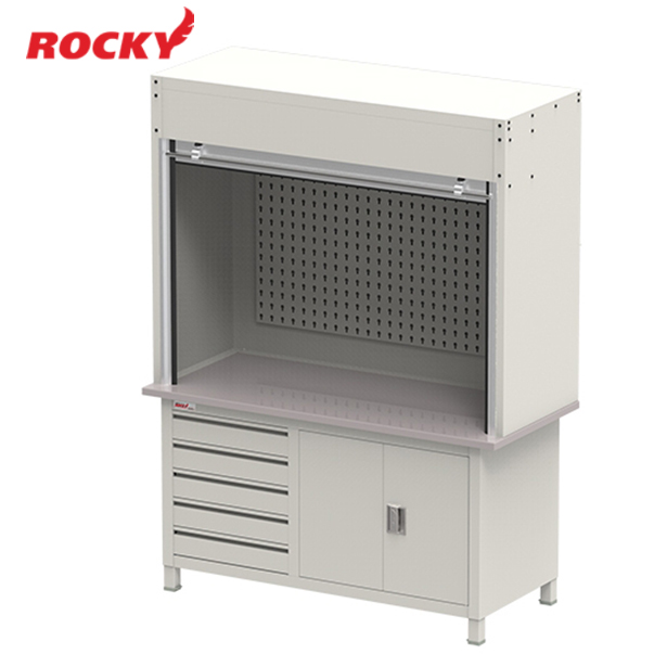 ตู้ช่างตั้งพื้น + แผงแขวนเครื่องมือ ROCKY รุ่น RTR-167SSHG