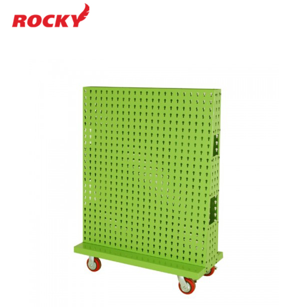 แผงเแขวนเครื่องมือติดล้อ แบบ 2 ด้าน Hanger Rack ROCKY รุ่น RTS-AM240