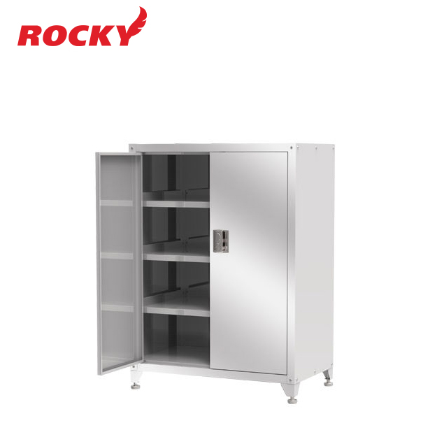 ตู้เหล็กเก็บเครื่องมือช่างแบบมีประตู ROCKY รุ่น RCSS-CC3RL (STAINLESS)