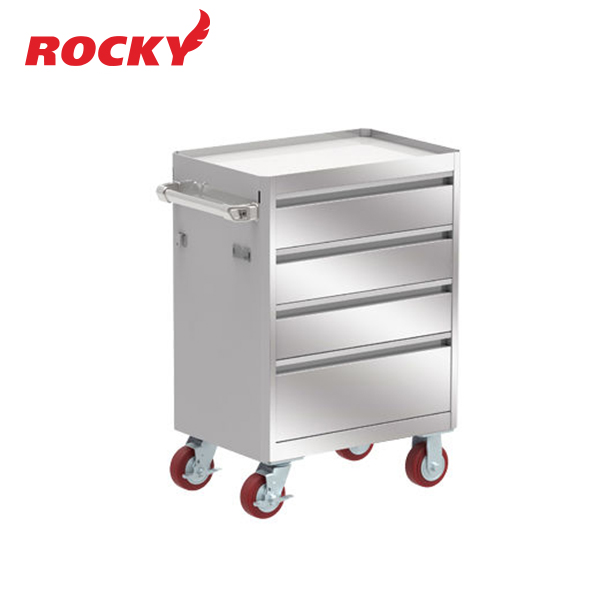 ตู้เก็บเครื่องมือช่างติดล้อ ROCKY รุ่น RTPS-119T4D (STAINLESS)