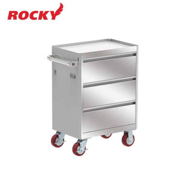 ตู้เก็บเครื่องมือช่างติดล้อ ROCKY รุ่น RTPS-119T3D (STAINLESS)